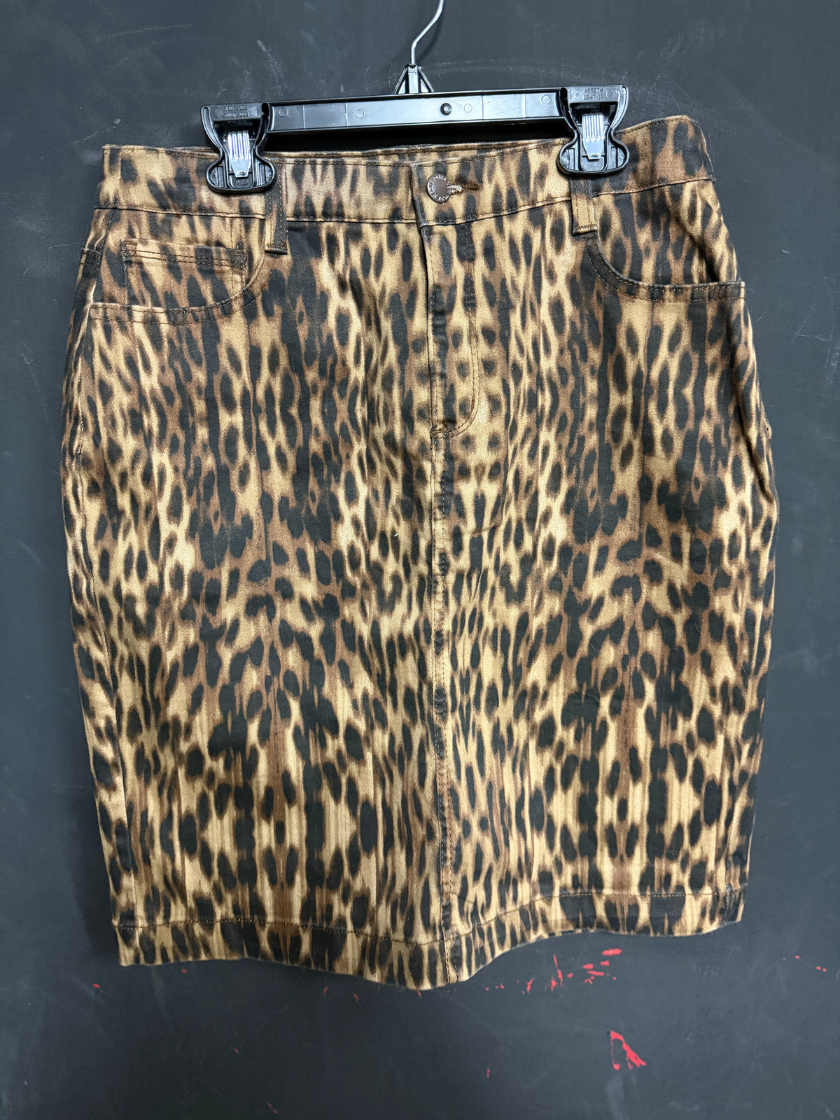 Jones New York Leopard Pencil Skirt- Size 6