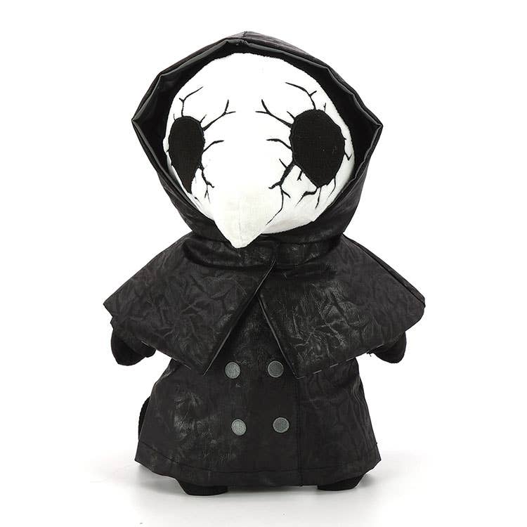 Cracked Mask Plague Doctor Plushy Backpack
