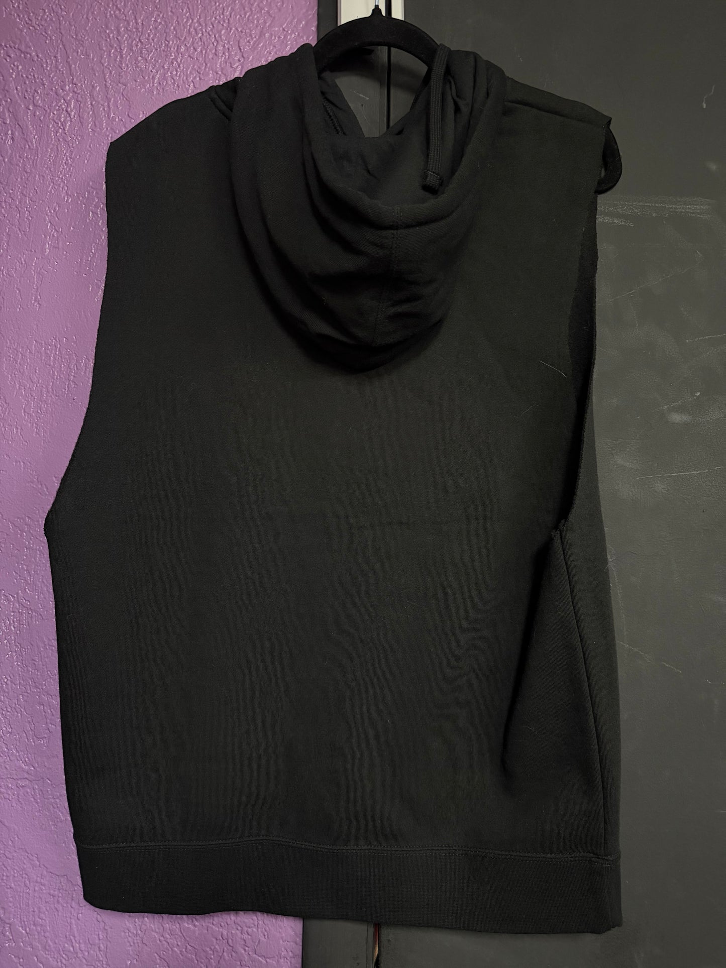 Authentic CUSTOM Blackcraft Sleeveless Haunt Hoodie- Medium