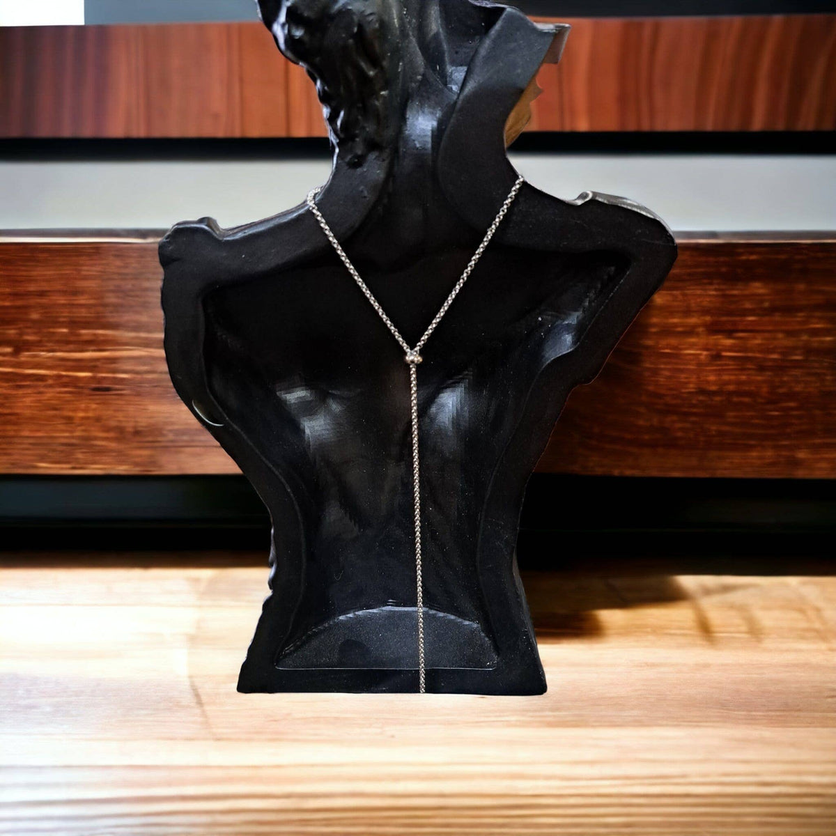 Double Moon Real Spiderweb Necklace