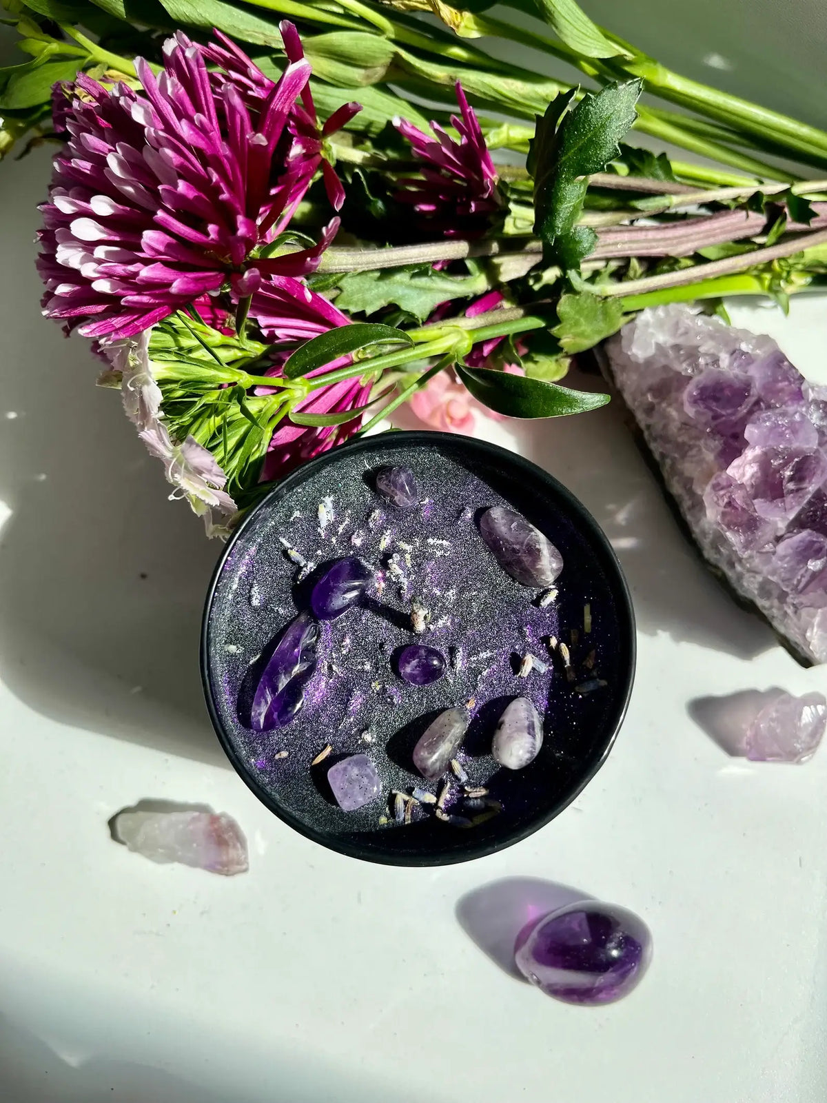 Today Sucked, Time For Bed Lavender White Sage Soy Candle