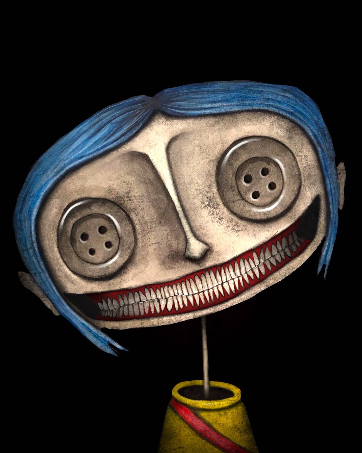 Coraline Halloween Decor Halloween Print โ Creeptoons