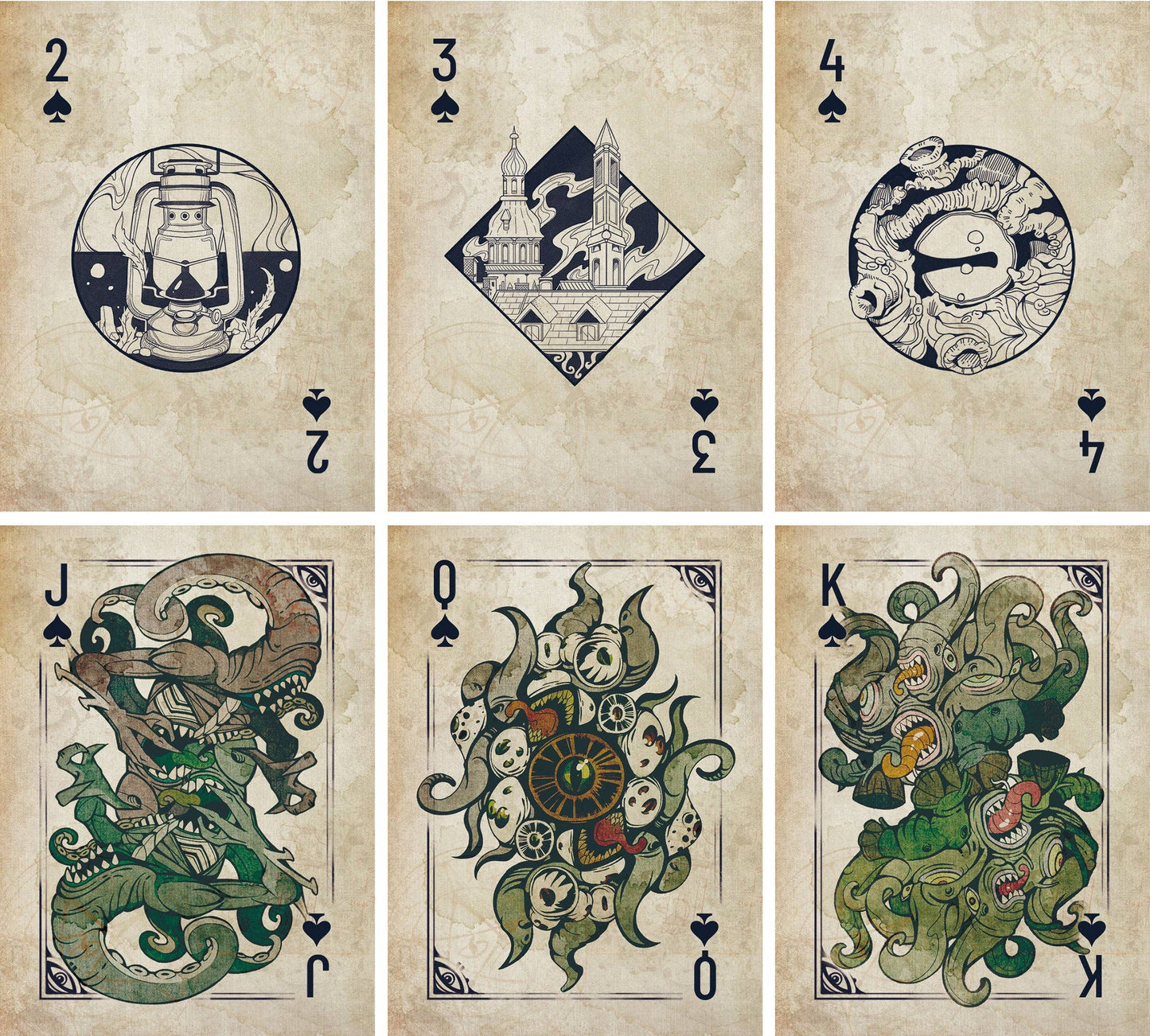 Great Old One Cthulhu Mythos Playing Cards