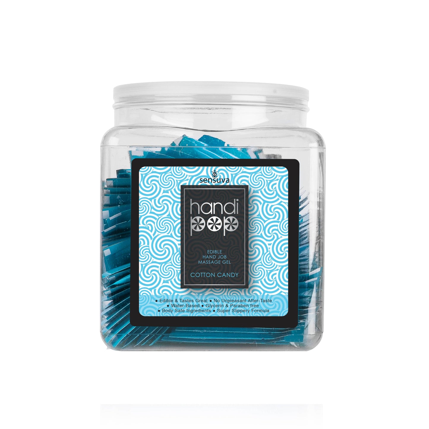 SAMPLE PACK- HandiPop Cotton Candy Hand Job Massage Gel- .20oz