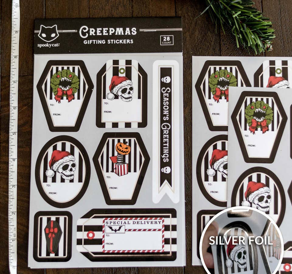 Creepmas Gift Label (Booklet)