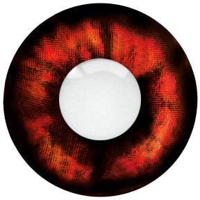 Red Demon Costume Contact Lenses