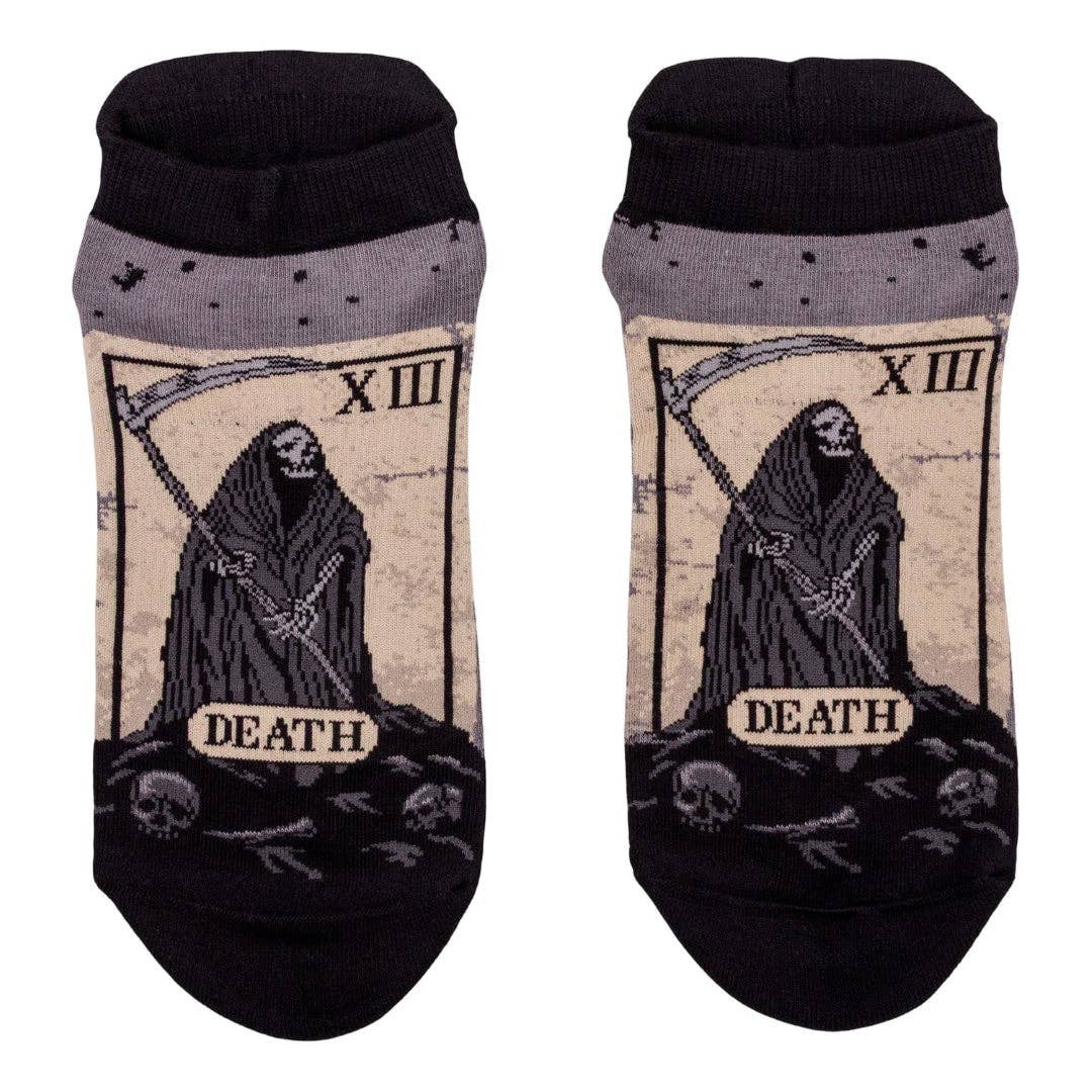 Death Tarot Card Ankle Socks