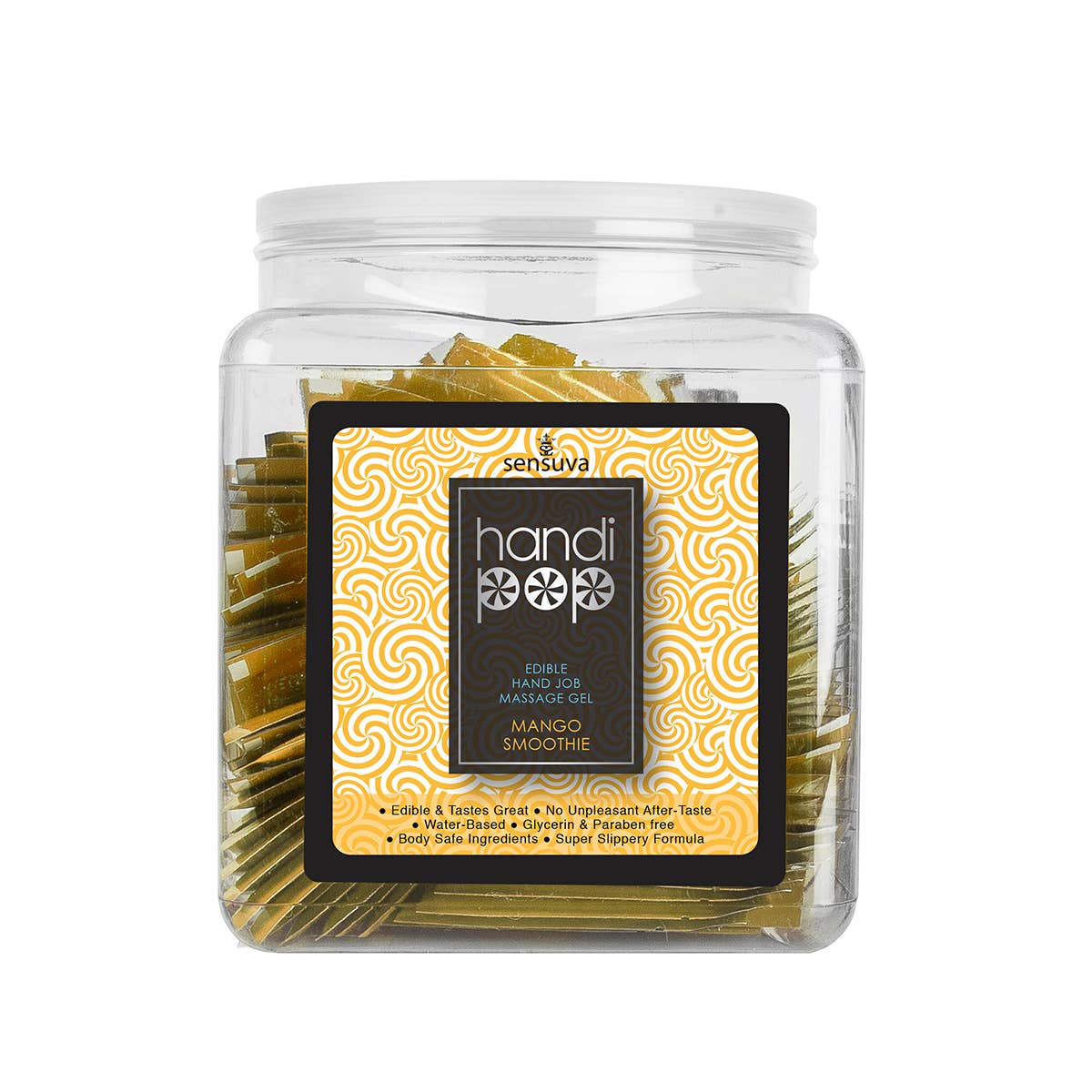 SAMPLE PACK- Handipop Mango Smoothie Hand Job Massage Gel- .20oz