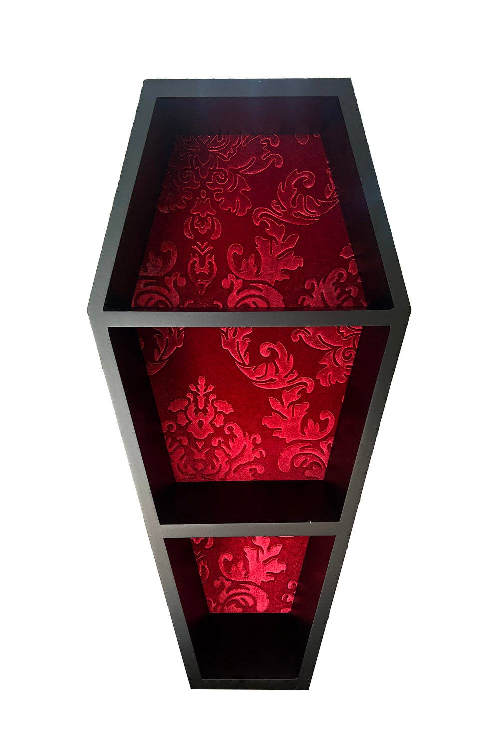 Haunted Mansion 20" Coffin/Velvet Shelf