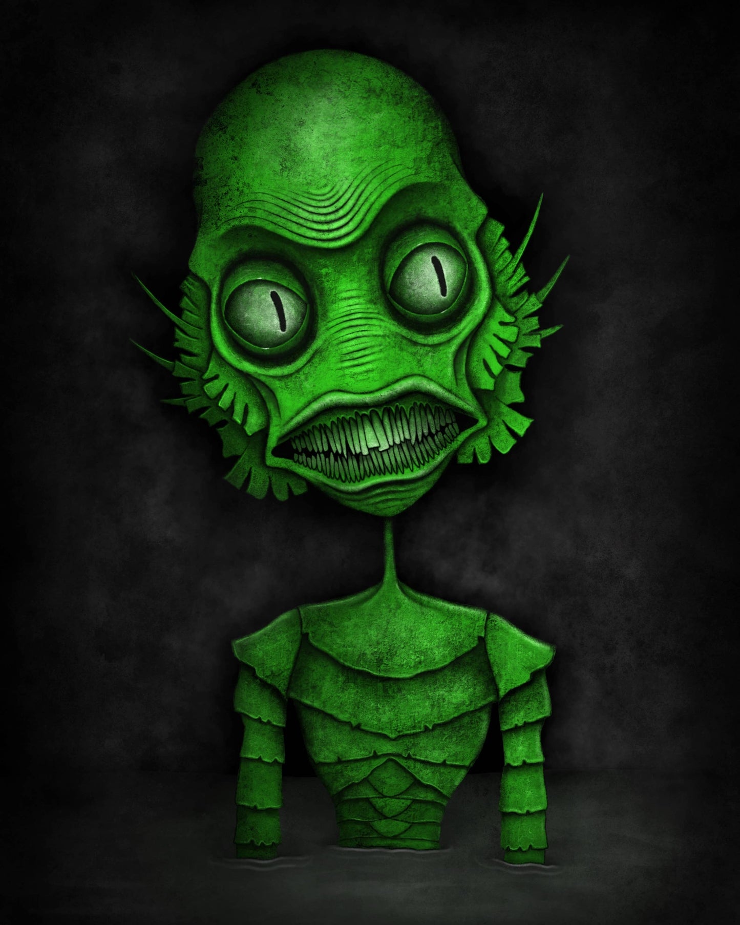 Creature from the Black Lagoon Print