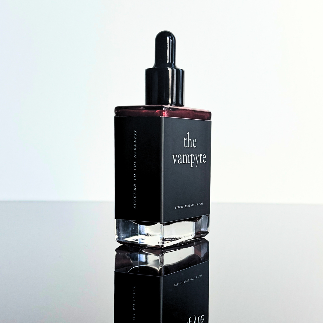 The Vampyre | Nosferatu Inspired Bath + Body Oil | 1.7 oz