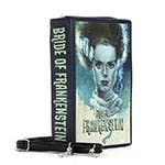 BRIDE OF FRANKENSTEIN BOOK CLUTCH BAG