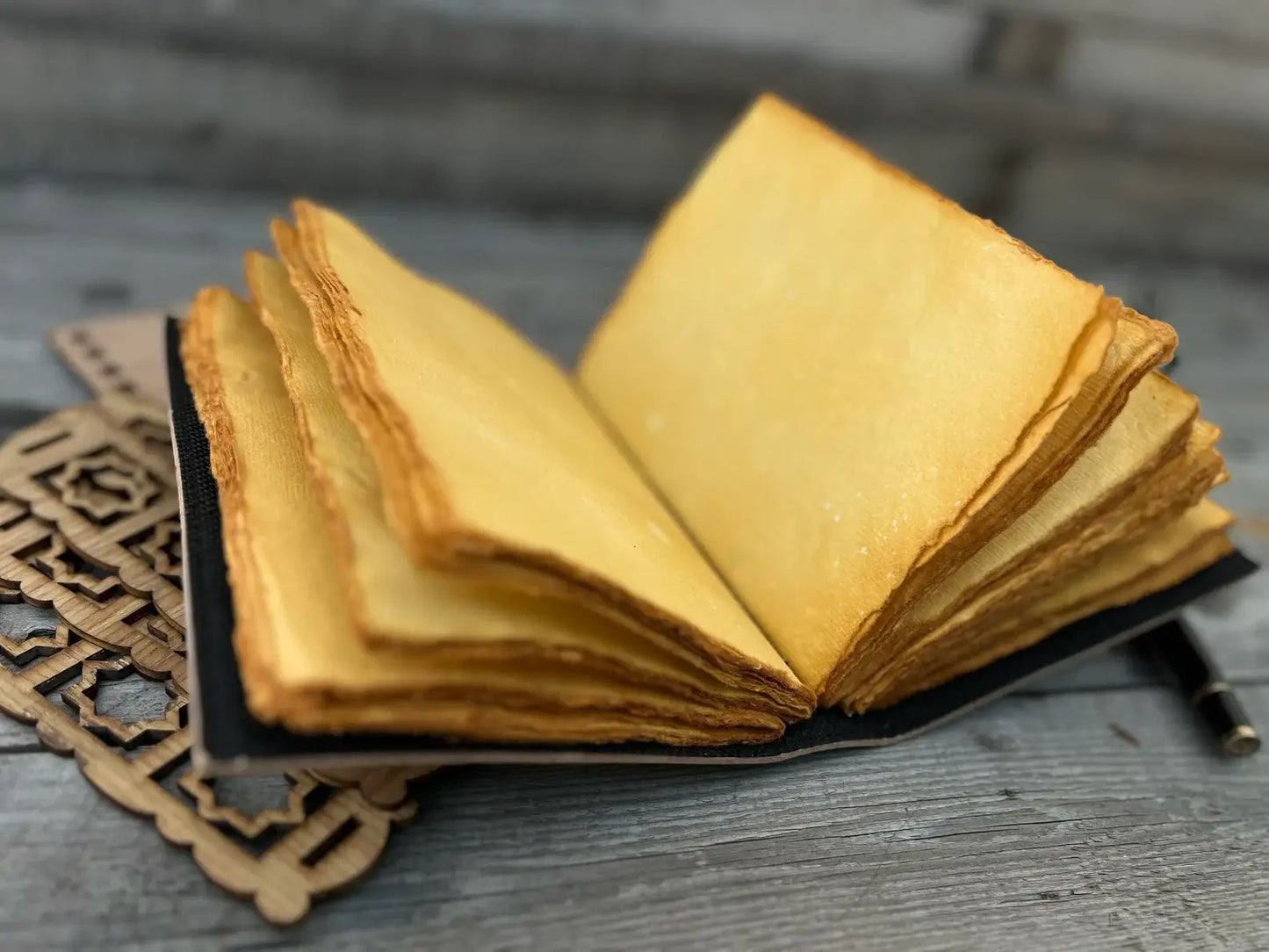 Vintage Leather- Book of Shadow Print Journal
