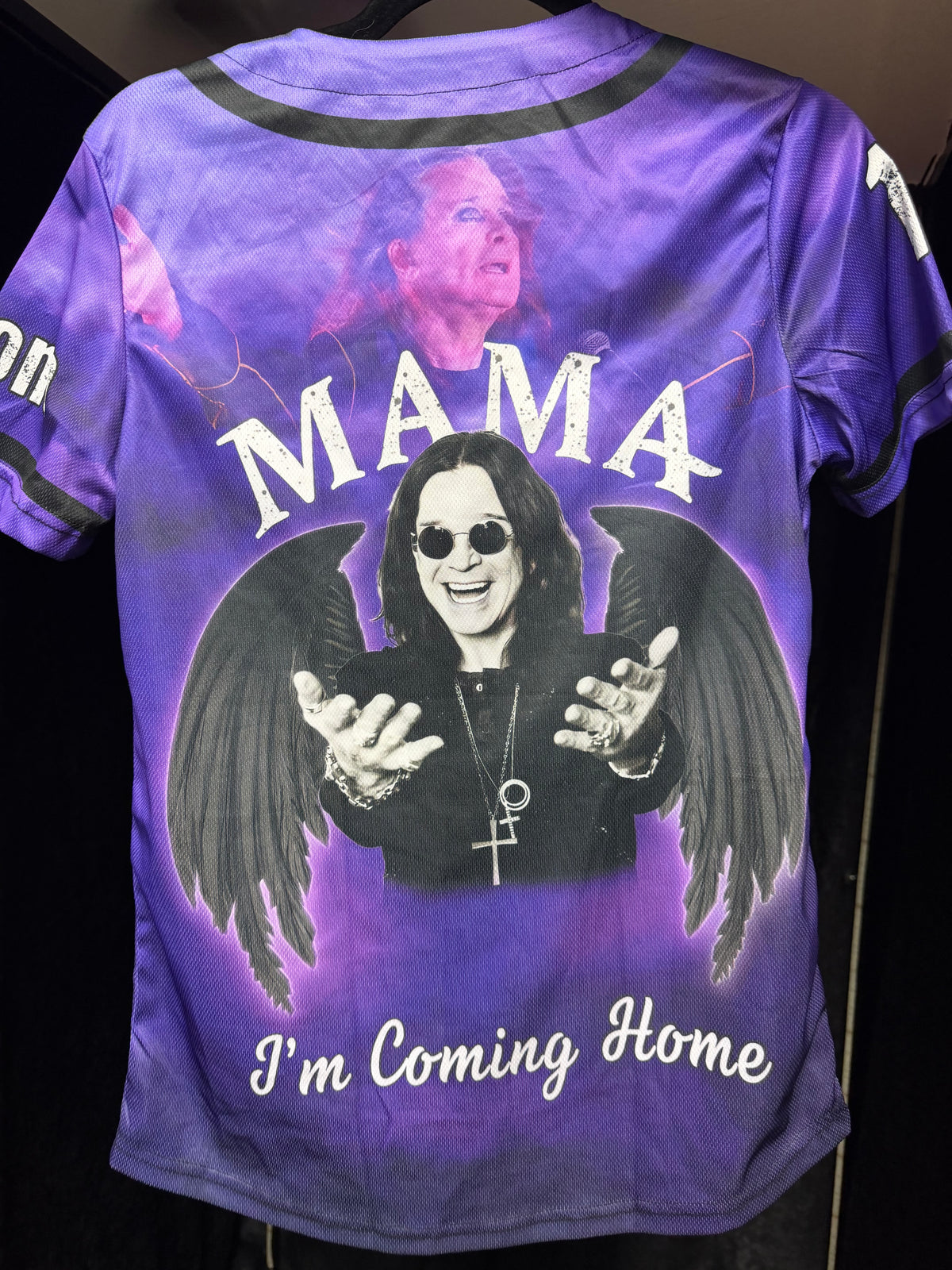 Ozzy Osbourne Memorial Button Up- Med