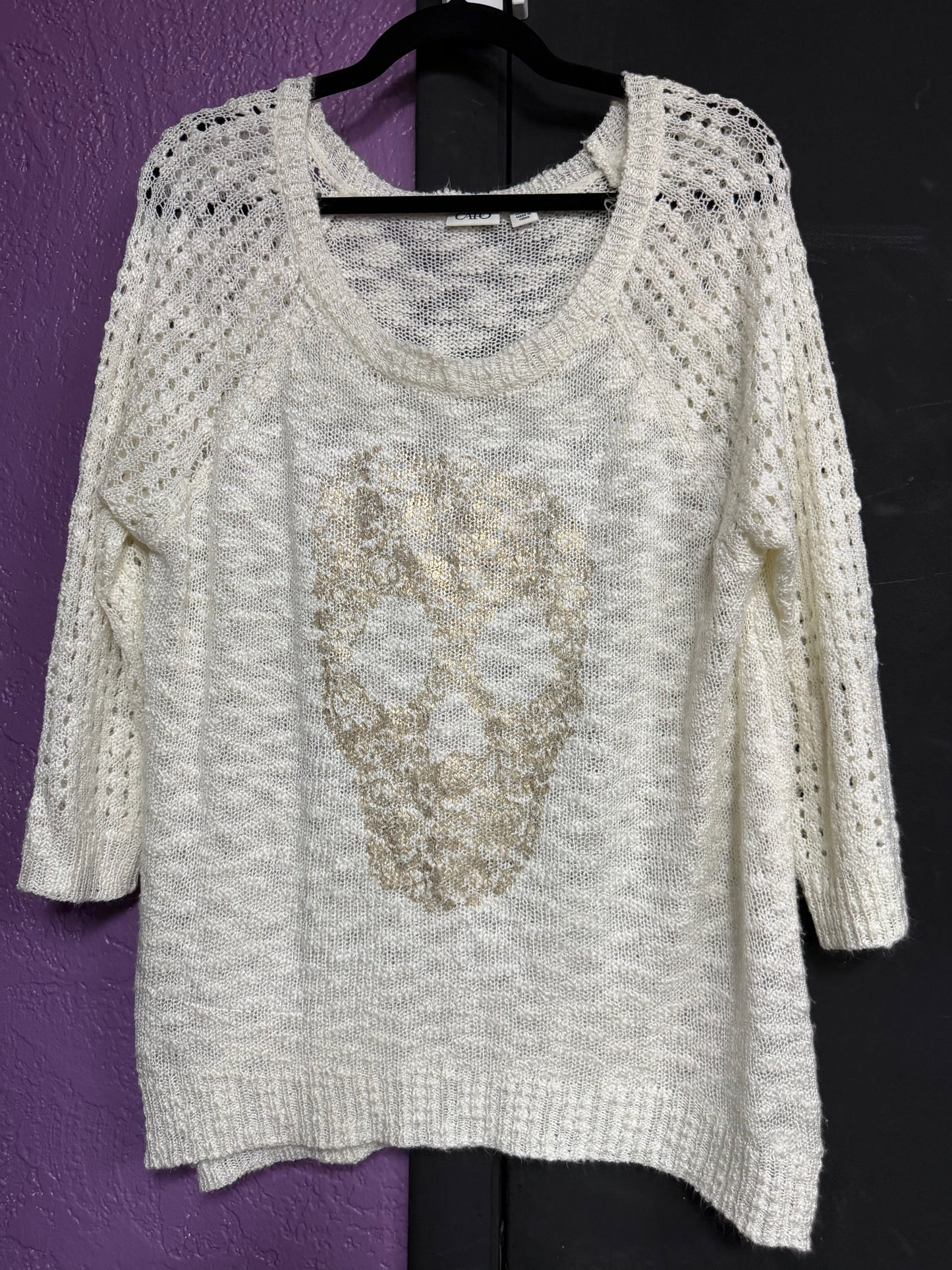 Cato Skull Semi Sweater - XL