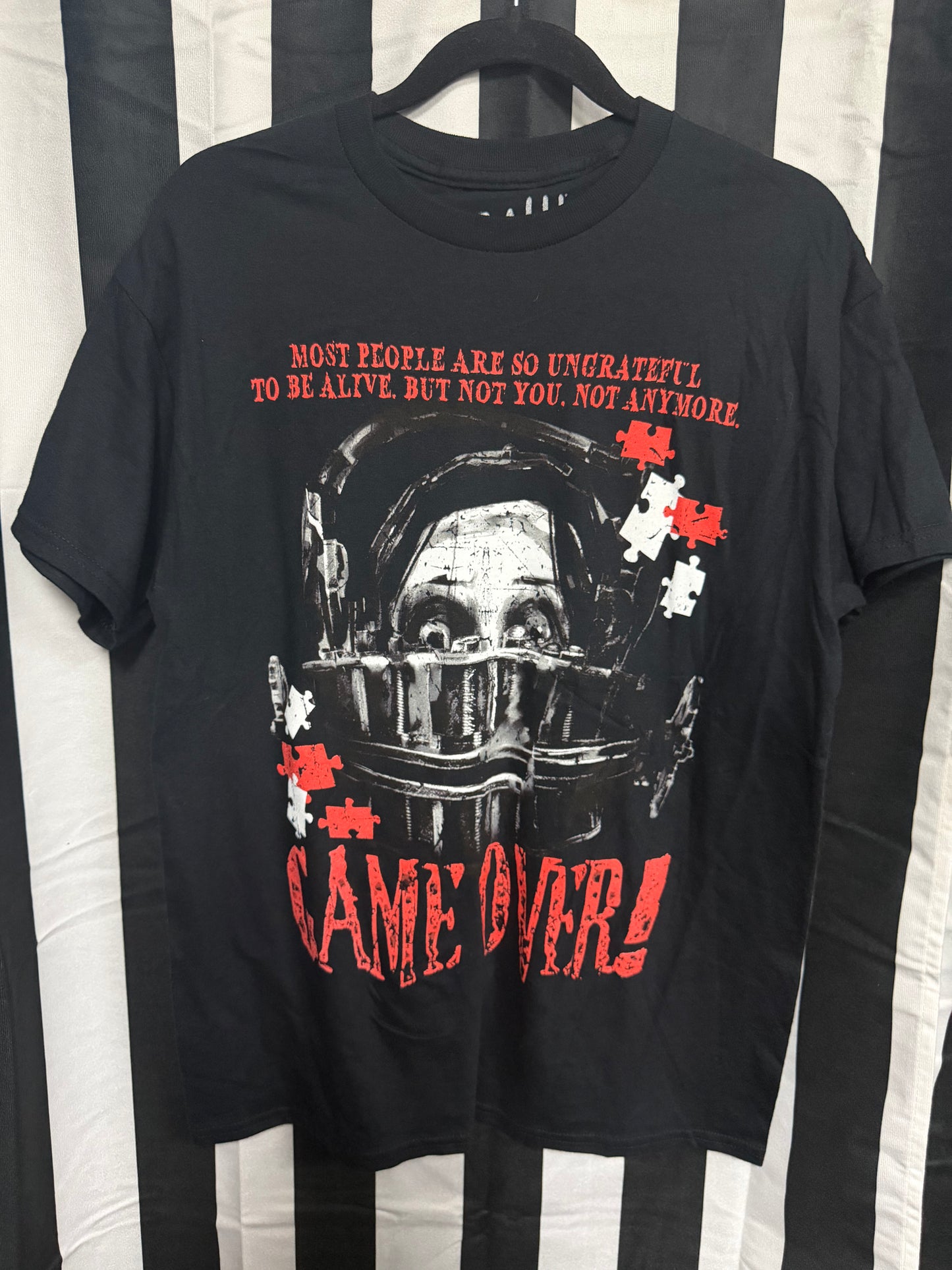 Saw Game Over T-Shirt- Medium