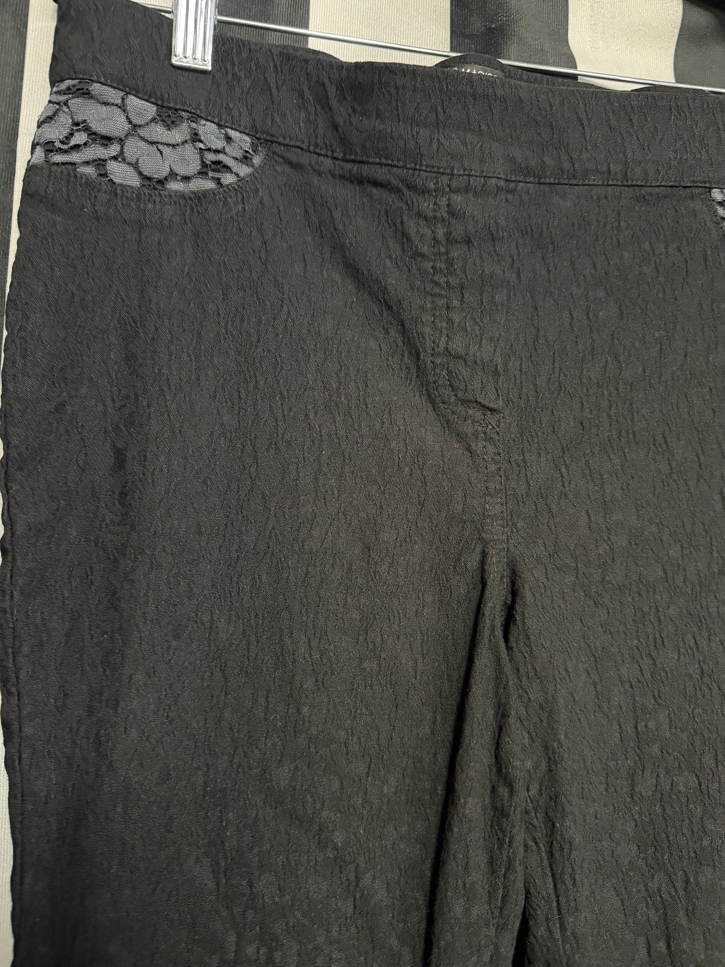 89th & Madison Lace Textured Pants- M