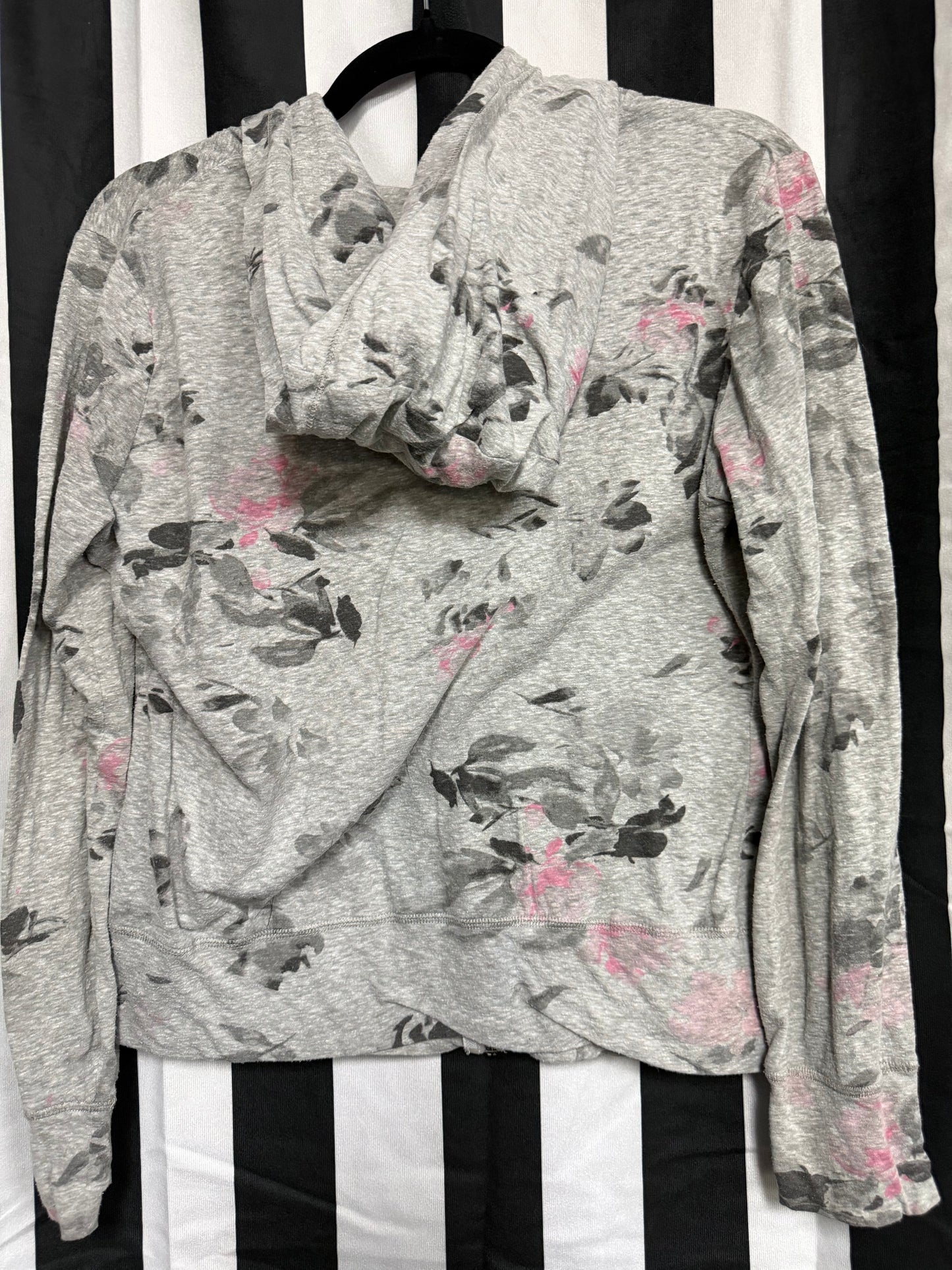 Aeropostale Floral Grunge Zip-up- Size XL