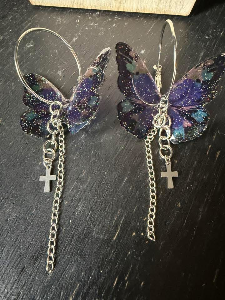 Butterfly Dangle Earrings
