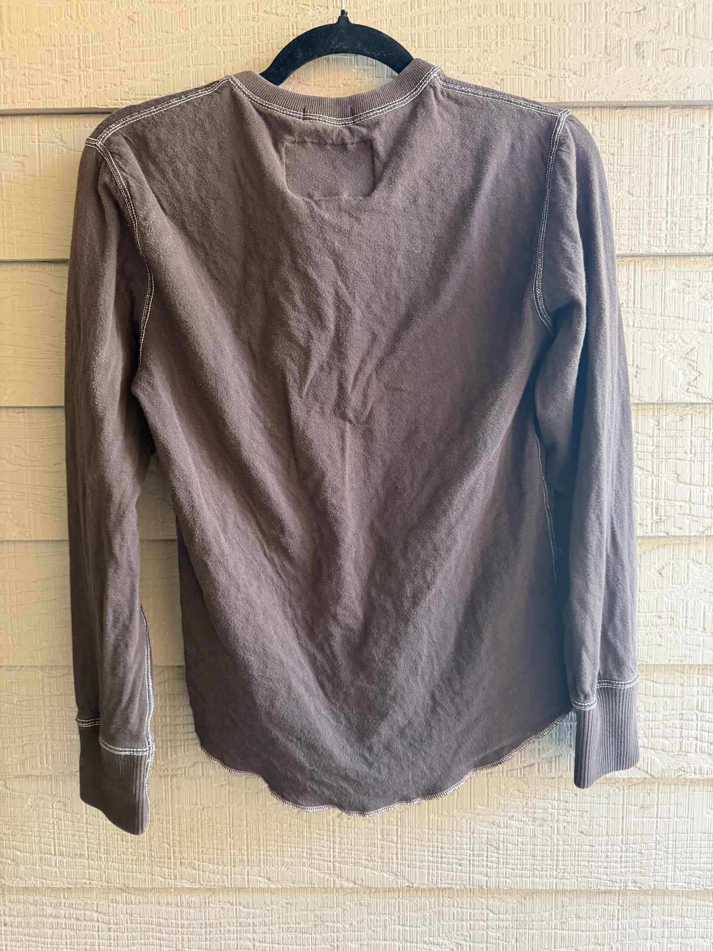 Y2K American Eagle Brown Vintage Fit Long Sleeve- Size XS