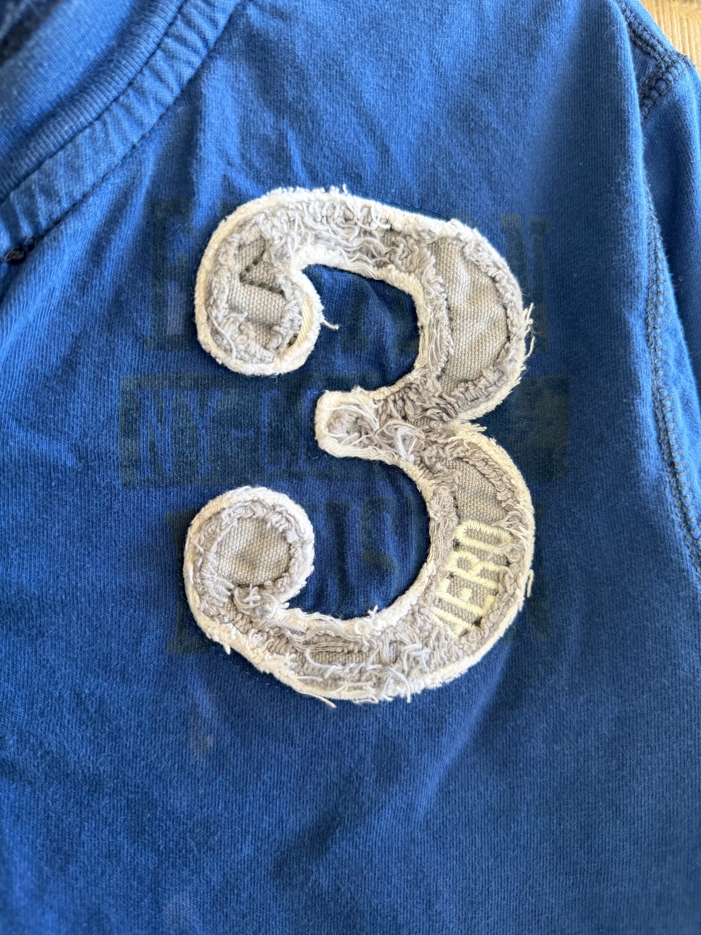 Y2K 2009 Aeropostale Blue Long Sleeve- Size Med