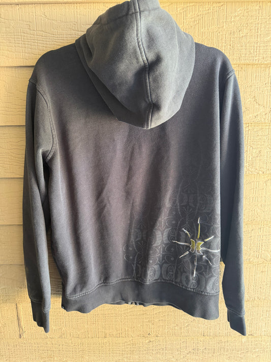 Hurley Tonal Scroll Zip Up- Size Med