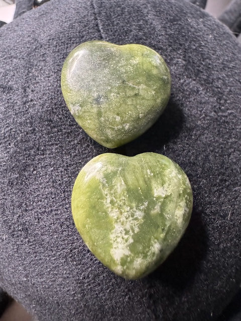 Natural Stone — Mini Hearts, 1"