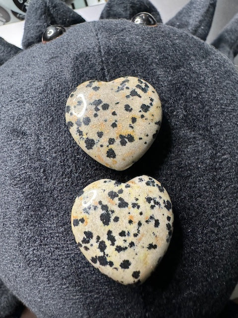 Natural Stone — Mini Hearts, 1"