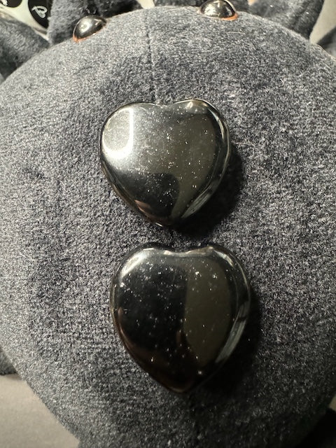 Natural Stone — Mini Hearts, 1"