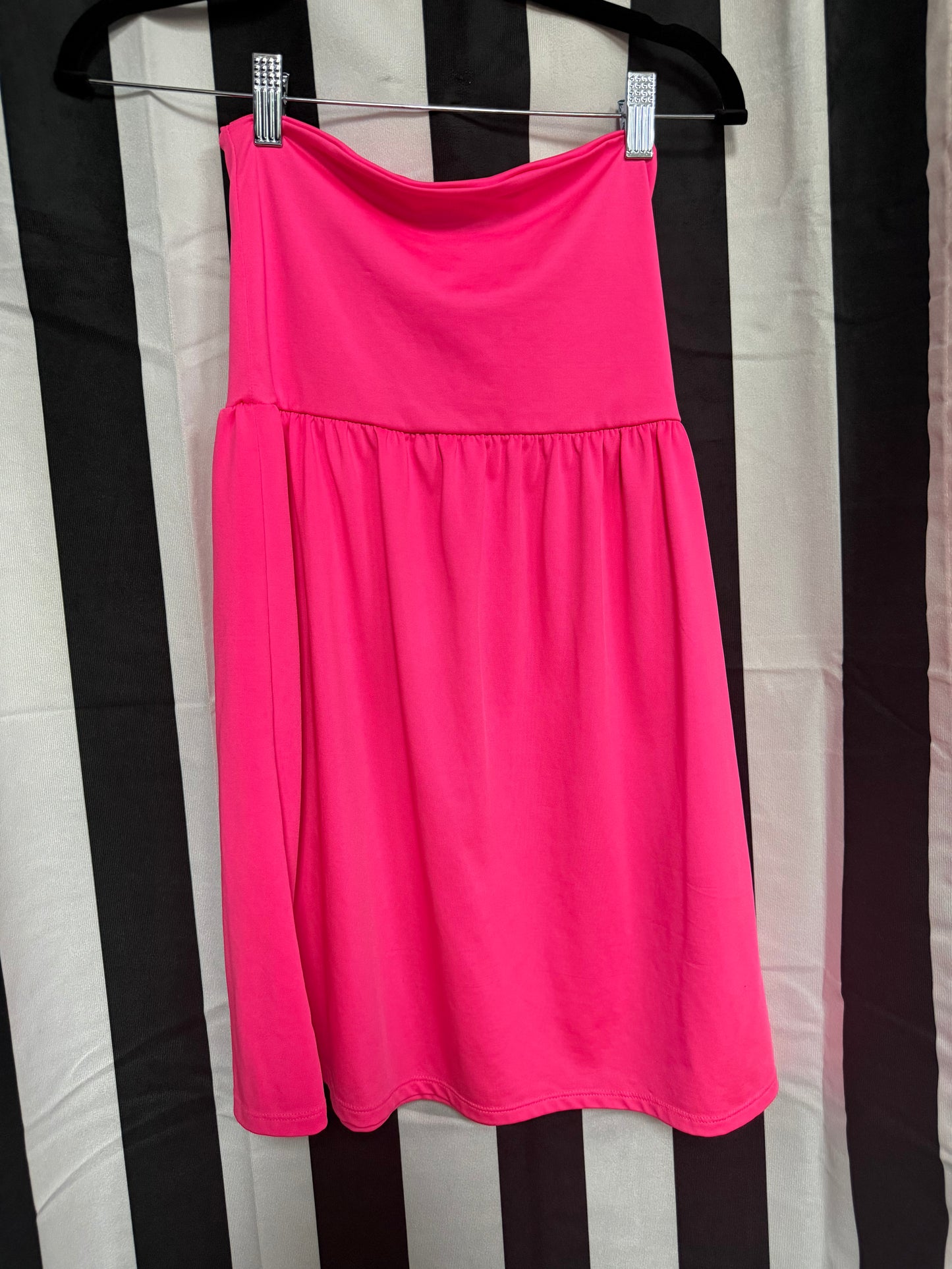 Ocean Pacific Pink Tube Top Dress- Small