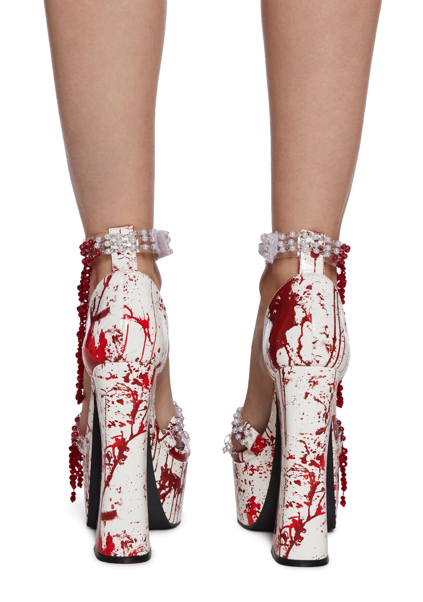 Holy Revelations Platform Heels- Scream Queen- Size 9