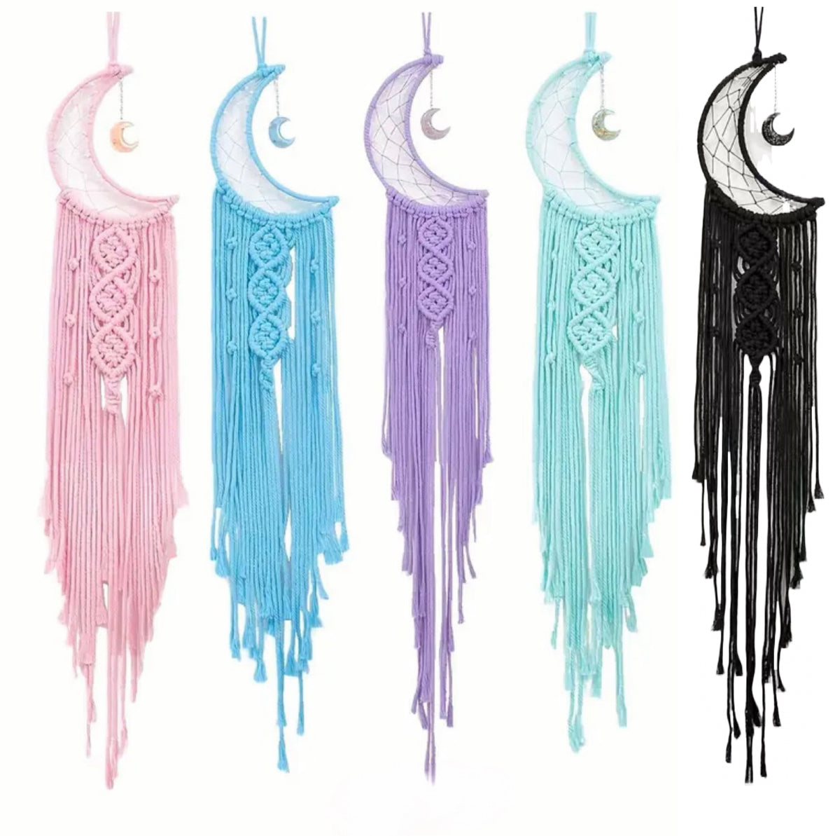 Woven Moon Dreamcatchers
