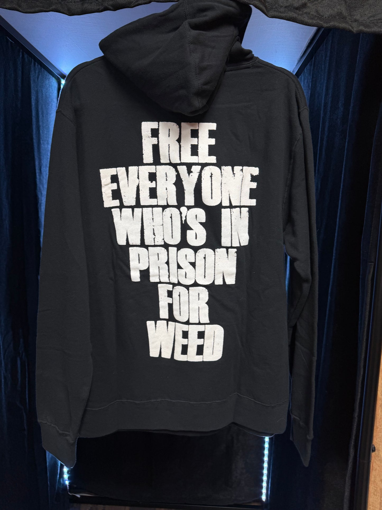 Authentic Blackcraft Weed Activism Hoodie- Large
