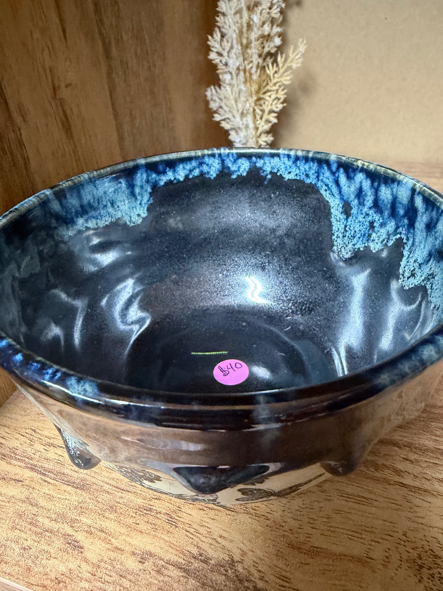 West Jensen - Floral Skulls Bowl