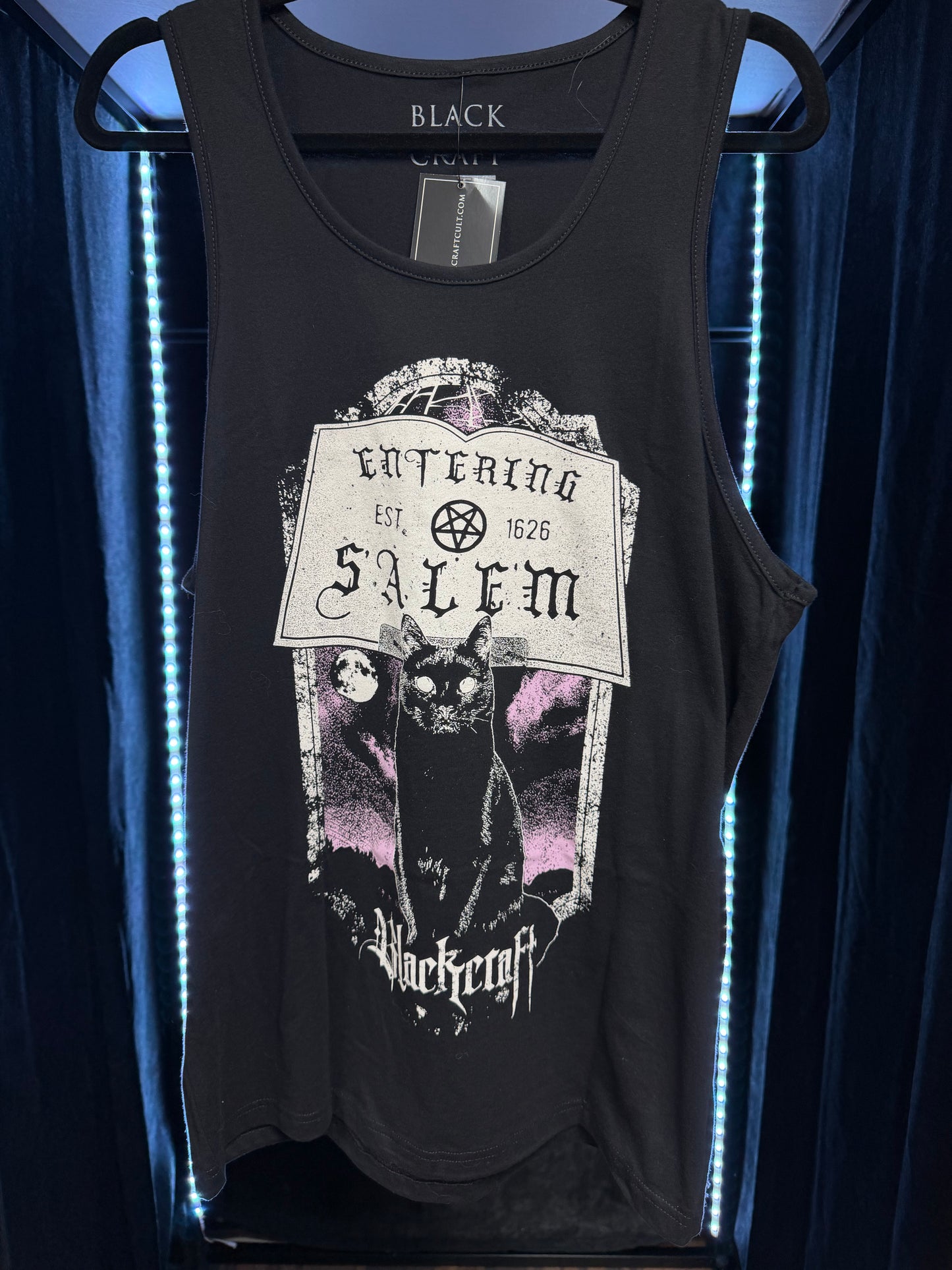 Authentic Blackcraft - Entering Salem Tank- Size Medium