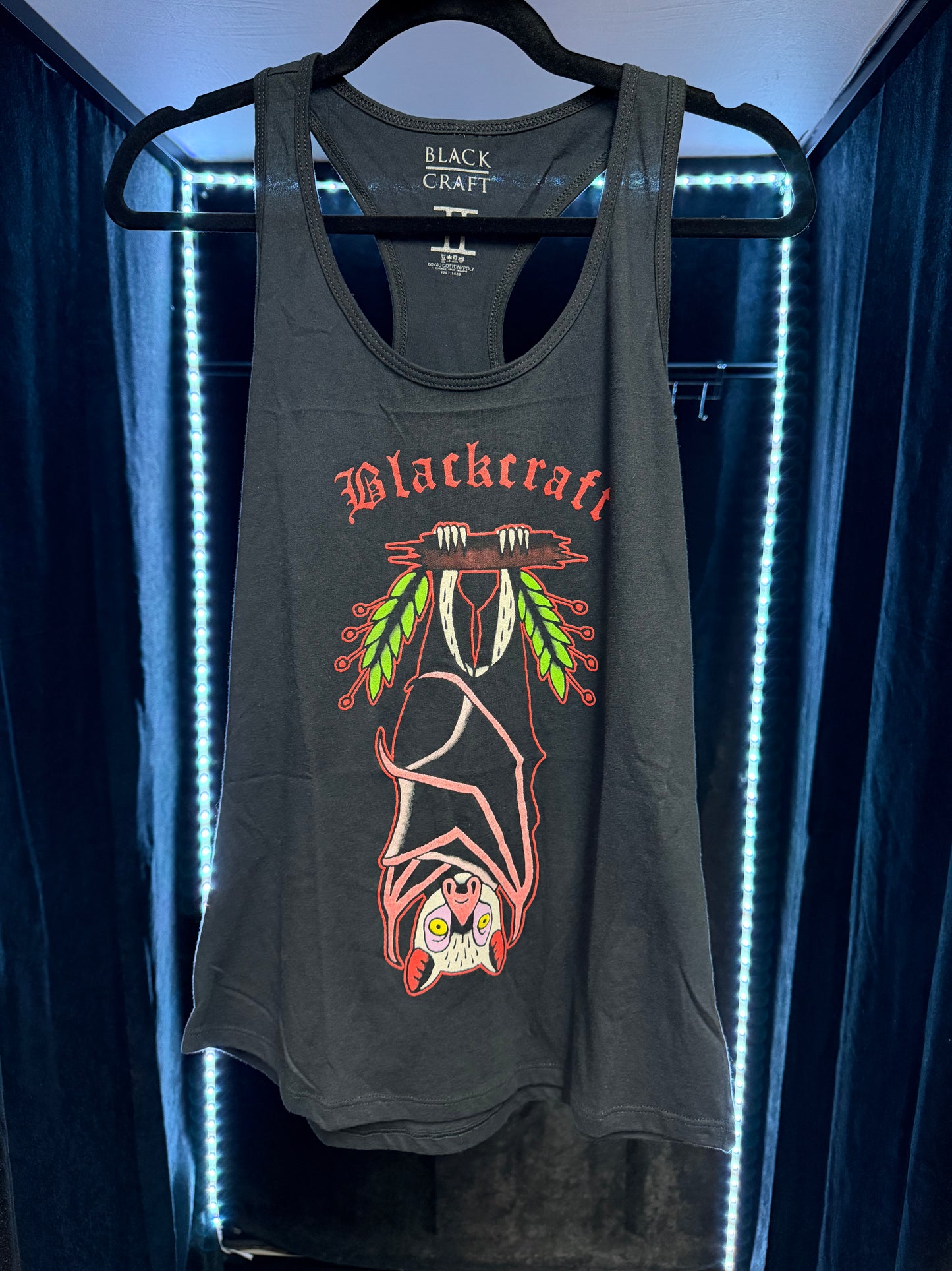 Authentic Blackcraft Bat Tank- Size Med