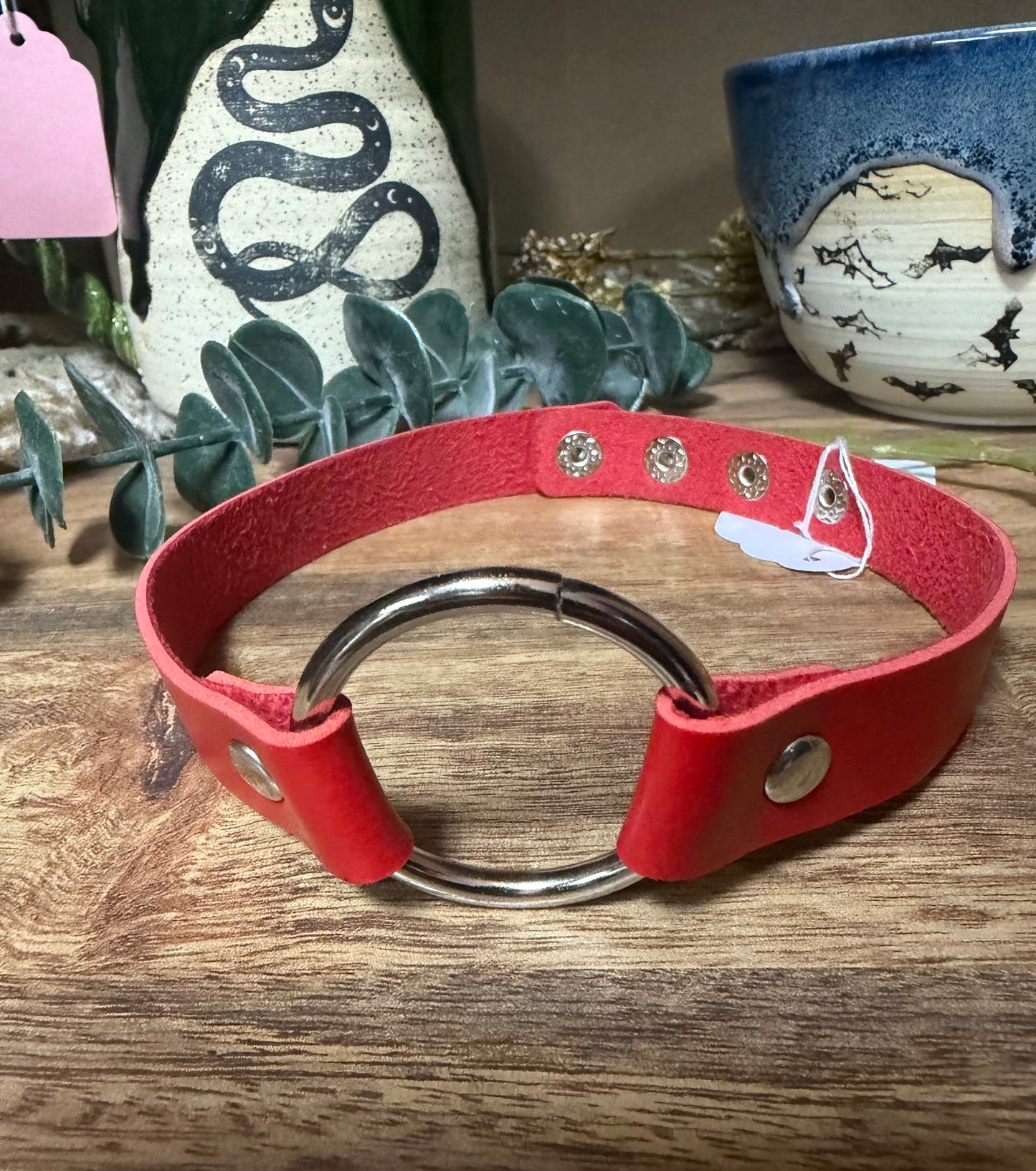 O-Ring Choker- Red