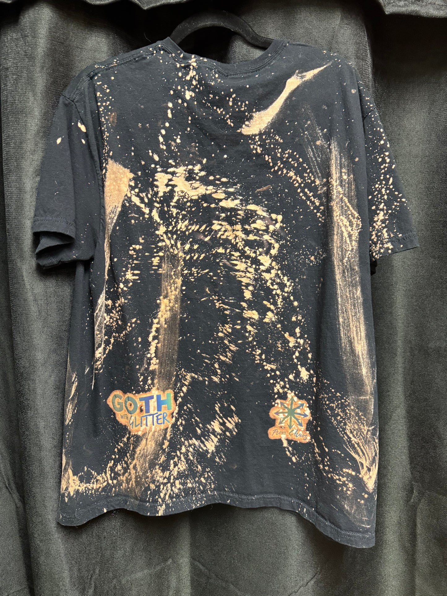 Fuck Your Religion Bleached Shirt- Size XL