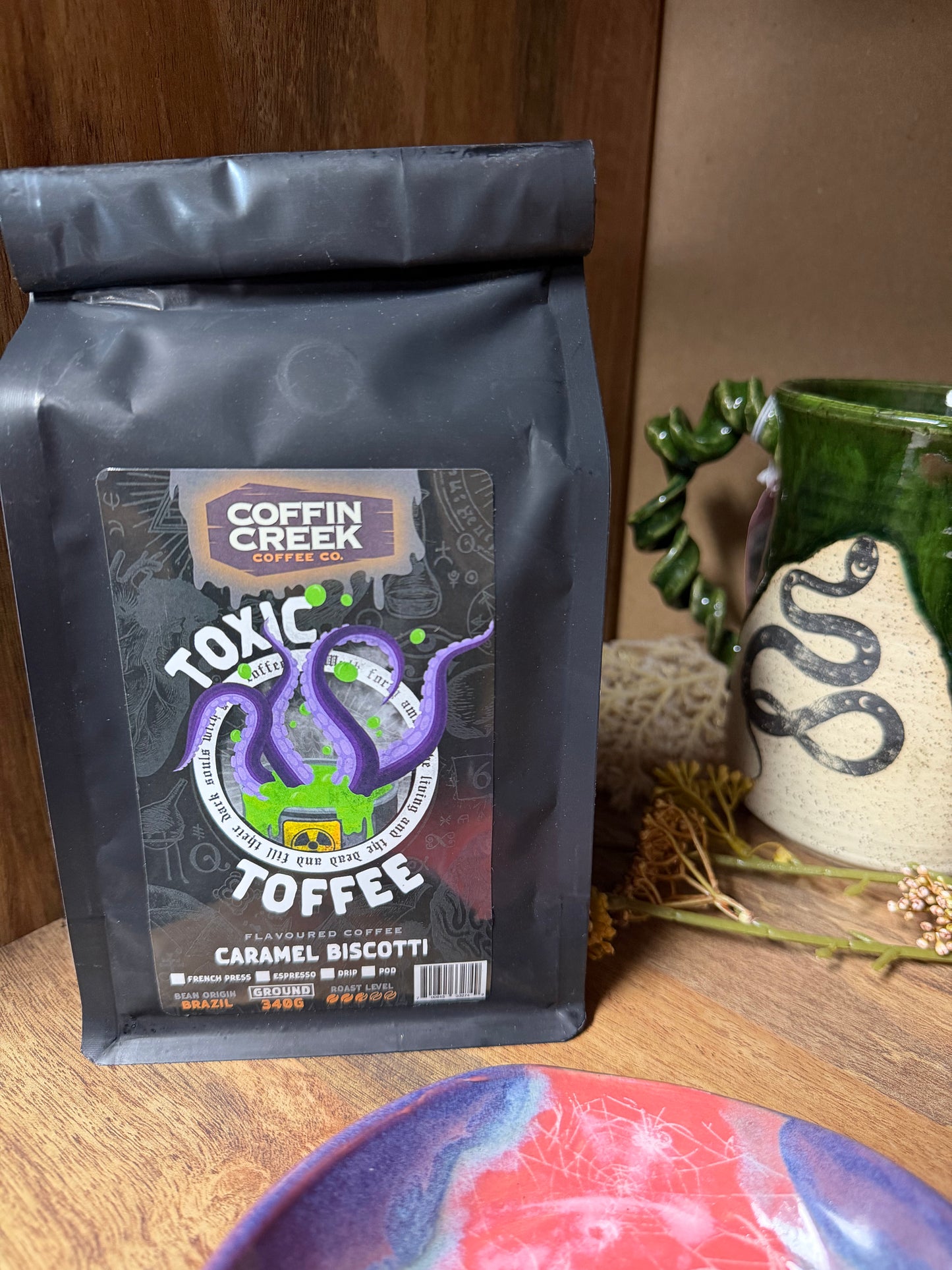 Toxic Toffee- Caramel Biscotti- 340G