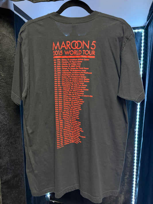 Maroon 5 - 2015 World Tour Shirt