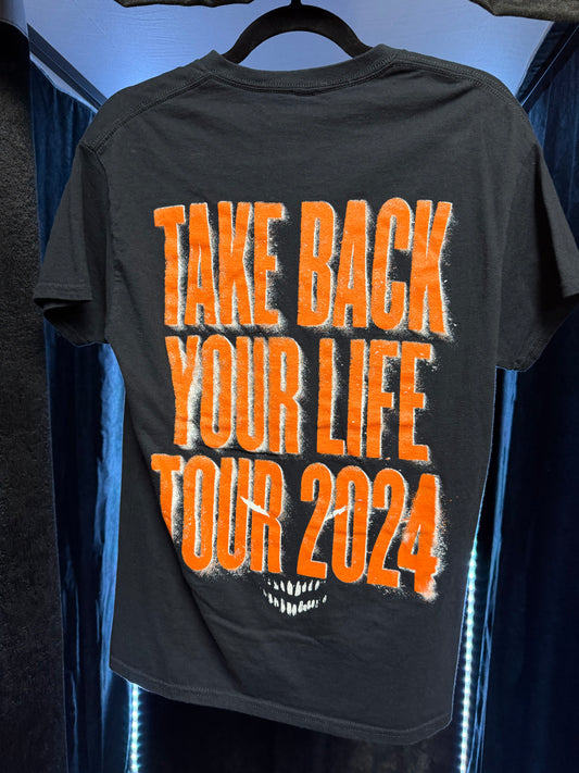 Disturbed Take Back Your Life 2024 Tour Shirt