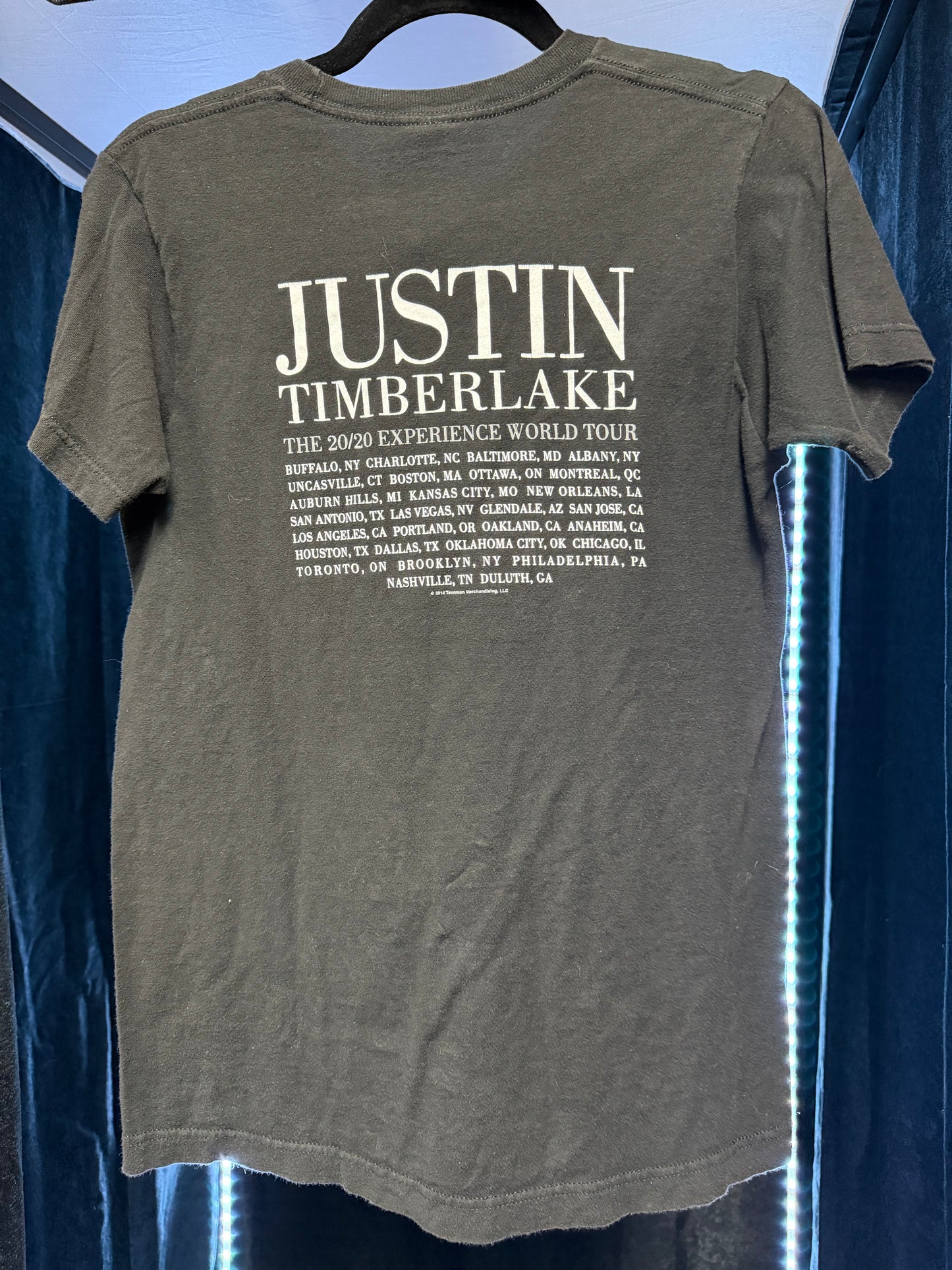 Justin Timberlake- 2014-Size Small Shirt
