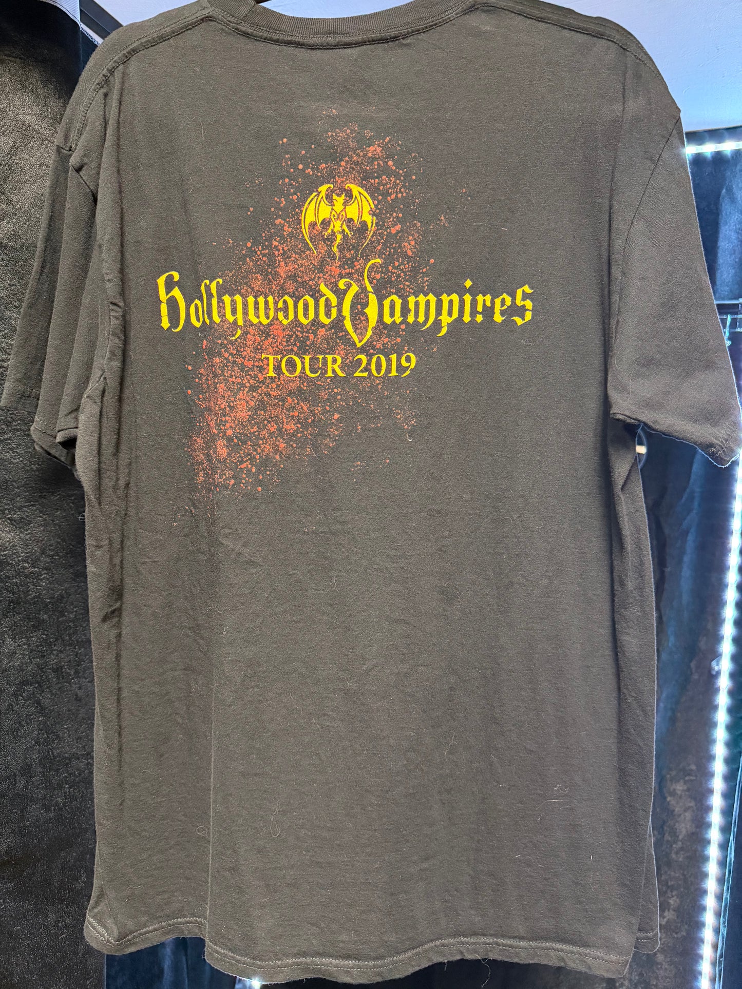 Hollywood Vampires- Bad As I Am Shirt- Large