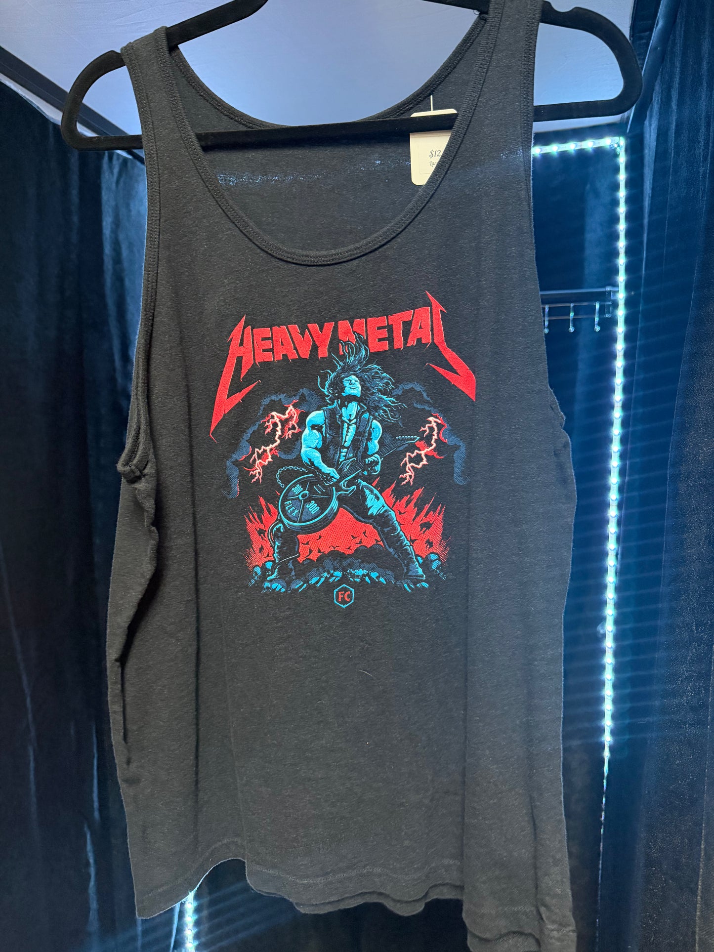 Heavy Metal Tank- Large