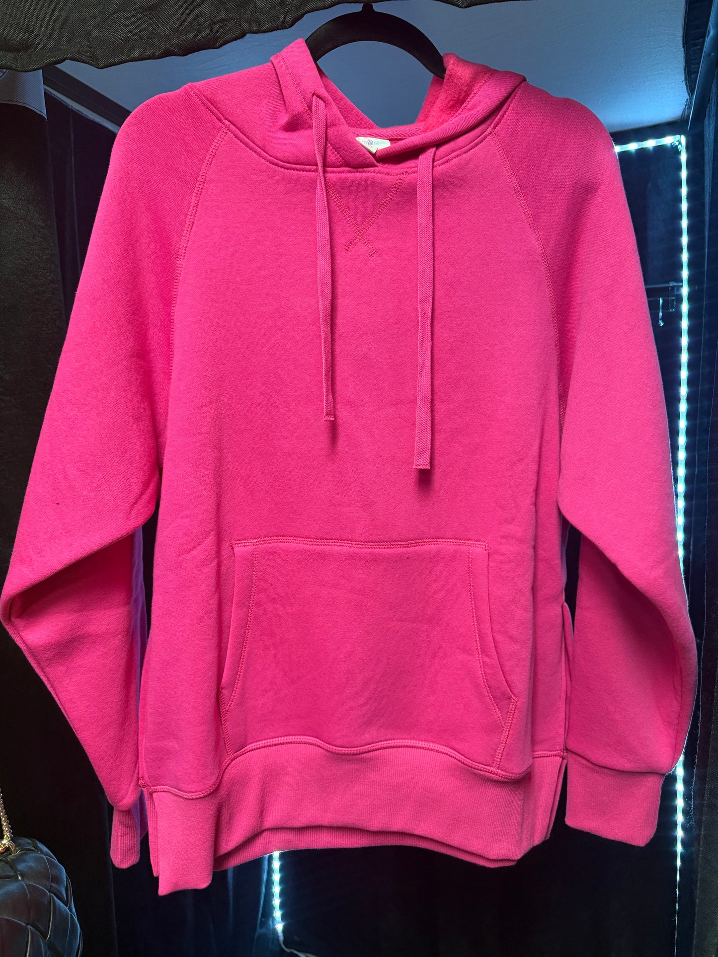 Lularoe Lexi- Small- Hot Pink Hoodie