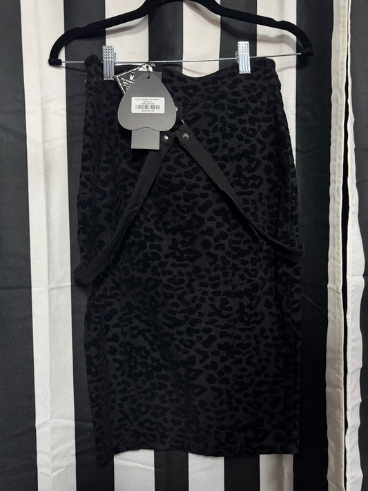 Killstar -Catty Queen Midi Skirt- Small