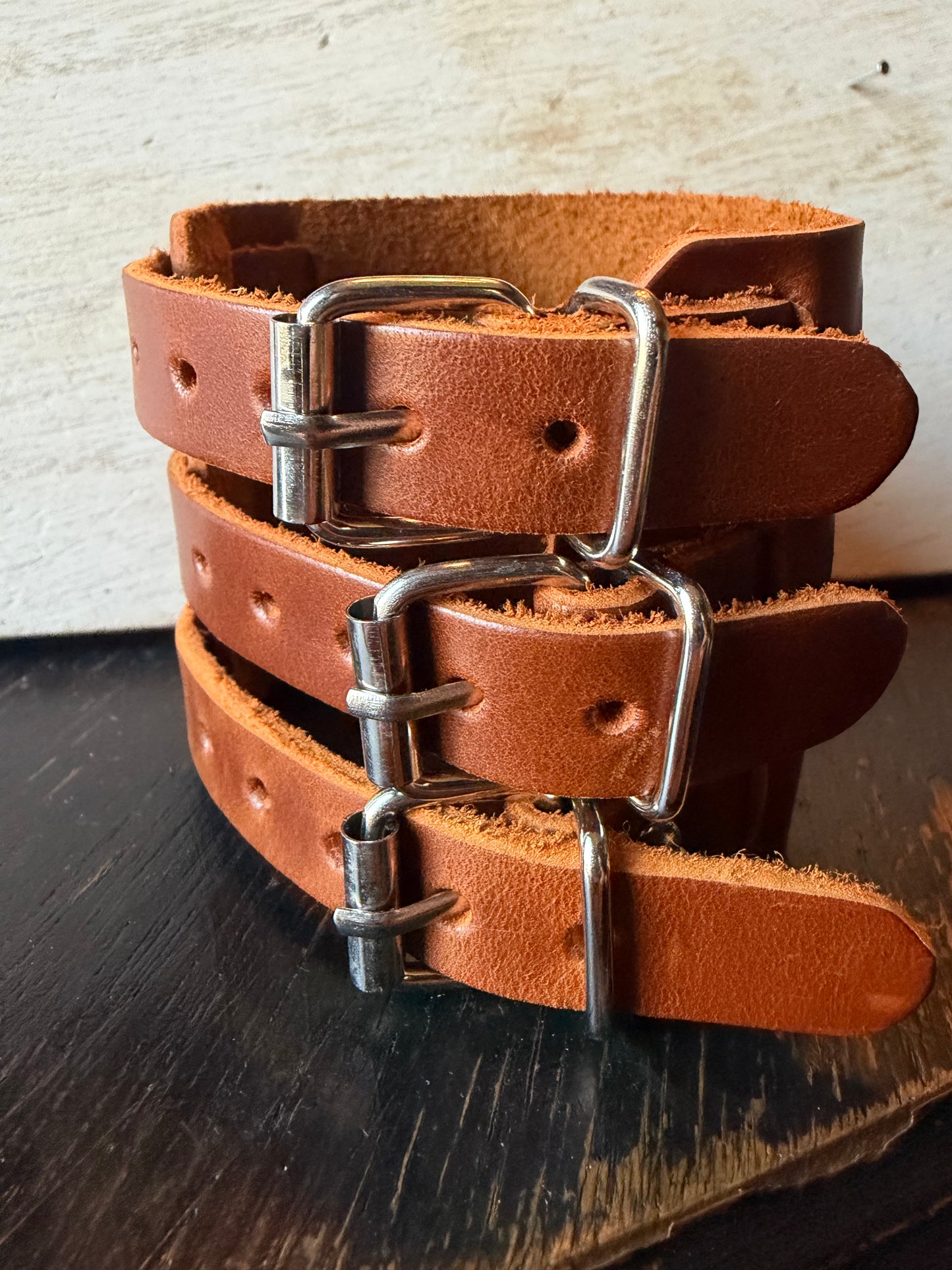 3-Buckle, 2.75-inch-wide Cuffs