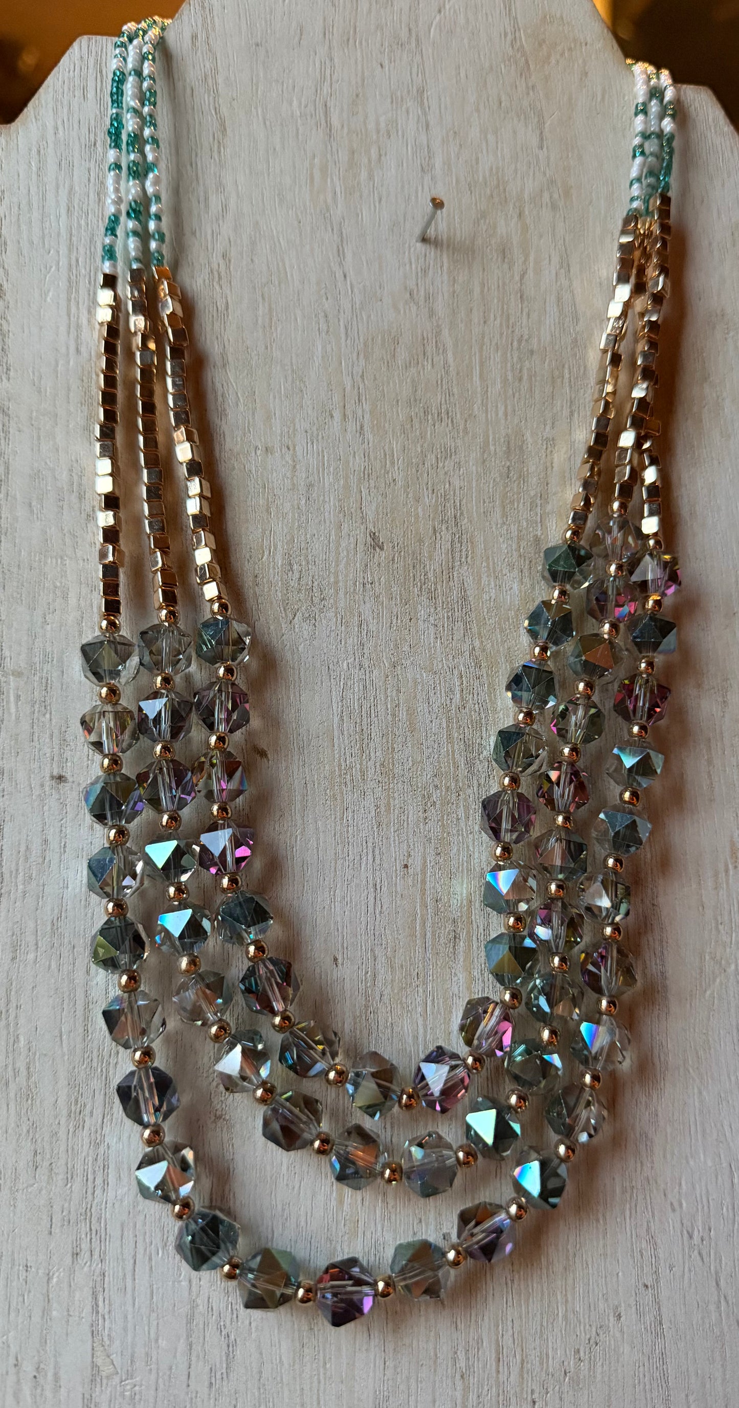 3-Strand Costume Necklace