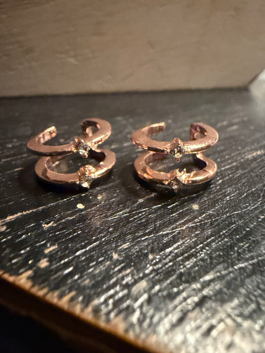 Ear Cuffs — Rose Gold