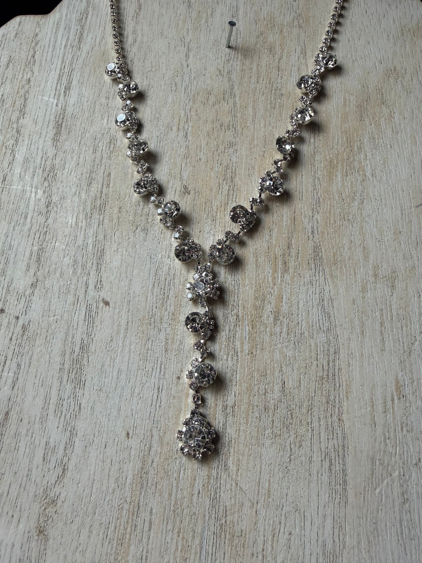 Shiny Statement Piece Necklace and Earrings Set